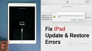 How to Fix iPad Could Not Be Restored Error 4013/2015/9/14