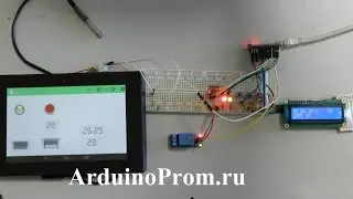 Сетевой контроллер управления теплым полом на Arduino