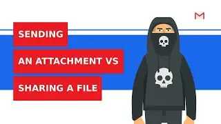 Sending an attachment vs sharing a file from Google Drive.