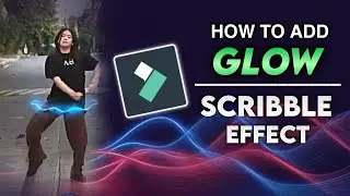 HOW TO ADD GLOWING SCRIBBLE EFFECT IN FILMORA 11 | NEON GLOW EFFECT | FILMORA TUTORIAL