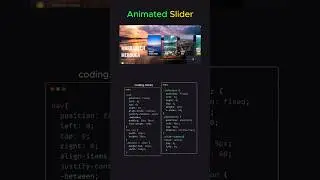 Slider Animation 🔥 #csstricks #webcoding #webdeveloper #webdeveloping #webdesigner #theos_blog