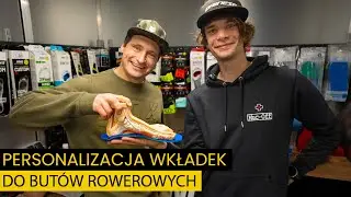 Wkładki do butów rowerowych - mobilna fabryka Olka