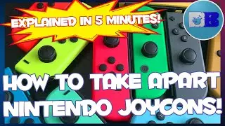 How to Dissassemble Nintendo Joycons