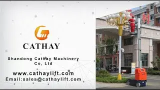 CATHAYLIFT 6m, 7.5m 9m self propelled aluminum lift-Shandong Cathay Machinery Co., Ltd 