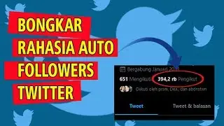 Cara Menambah Followers Twitter Gratis Tanpa Following