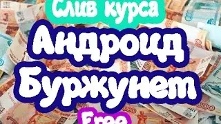 100 долларов в день. Слив курса. Андроид-Буржунет