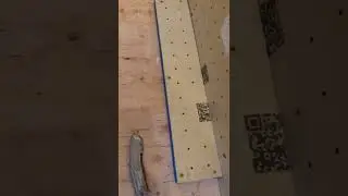 Simple prep for linear drain 