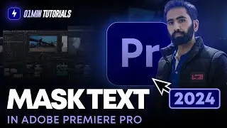 How to Mask Text in Adobe Premiere Pro 2024 | Premiere Pro Text Masking Tutorial