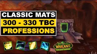 TBC PROFESSIONS With classic mats - Burning Crusade profession guide