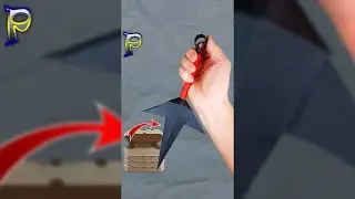 How to make KUNAI MINATO out of paper and cardboard 