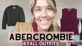 QUICK ABERCROMBIE HAUL (NEW SWEATERS, VEST TOP + SKORTS FOR FALL)