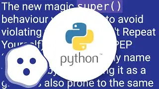 Why is Python 3.xs super() magic?