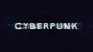 Cyberpunk Logo Intro After Effects Template | Copied content Templates