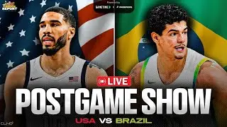 LIVE: Team USA vs. Brazil Olympics Postgame Show | Garden Report