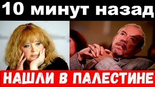 10 минут назад / нашли в Палестине / чп  Алла Пугачёва  Андрей Макаревич