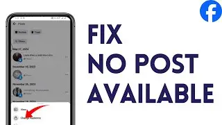 How To Fix No Post Available On Facebook | No Post Available Facebook Problem