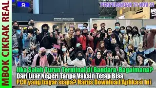 Jika Salah Terminal Lakukan Ini..! PCR yang Bayar Siapa?, Pulang Tak Wajib Harus Vaksin ya...