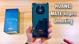 Here is brand new Huawei Mate 40 pro unboxing