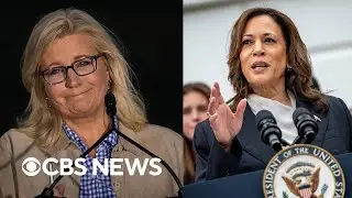 Liz Cheney endorses Kamala Harris for president