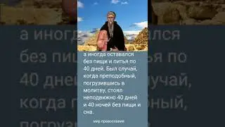 Преподобный Виссарион, чудотворец