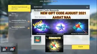 ROS NEW GIFT CODE REDDEM   [ UPDATED AUGUST 2021 ]