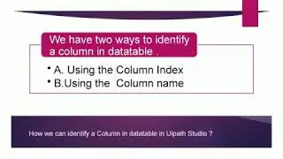 RPA-Top 10 UIPath interview questions and answers