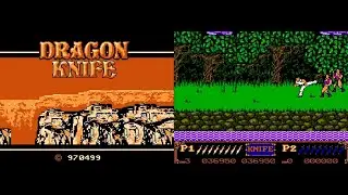 Dragon Knife (Unlicensed + Eng. Translation) NES - Walkthrough