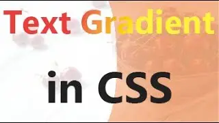 CSS gradient text effect  | CSS Text Effect | CSS gradient color | Knowledge Meetup