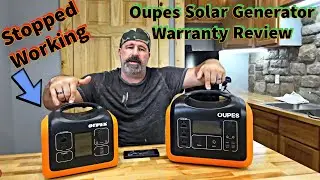 Oupes Solar Generator Warranty Review - My Experience