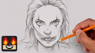 How To Draw Harley Quinn | Sketch Tutorial