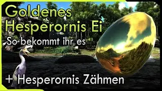 Goldenes Hesperornis Ei so bekommt ihr es ! + Hesperornis zähmen in ARK Survival Evolved