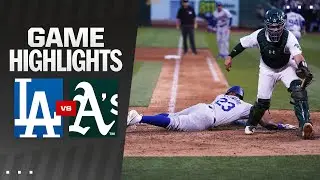 Dodgers vs. As Game Highlights (8/3/24) | MLB Highlights