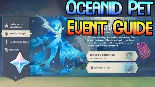 Oceanid Pet Event Guide | 360 Primogems - Genshin Impact Wishful Drops Event