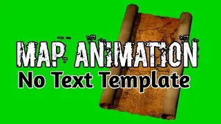 Best Green Screen Map Animation Video No Text Template | Motion Ghrapic