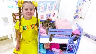 Диана и Рома - Весёлые истории про кошку
