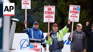 Boeing factory workers go on strike after rejecting contract offer