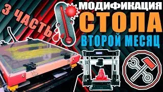 3D ПРИНТЕР - Модификация стола - (перезалито после взлома)