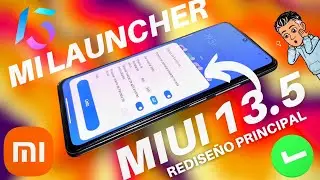 🤩LLEGO el NUEVO Mi Launcher de MIUI 13.5 CON CAMBIOS de diseño!! Nueva ALPHA✅