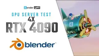 GPU Render Farm for Blender & Cycles Render with 4x RTX 4090 | Blender Cloud Rendering | iRender