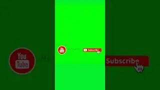 Subscribe green screen 💥 Green screen Subscribe like Bell icon button