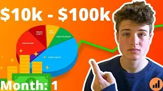 $10k - $100k | MY STOCK PORTFOLIO | Month 1 | Stock Market Small Account Challenge | Value Investing