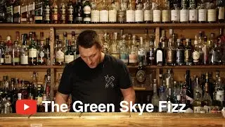 Green Skye Fizz with 57 Skye Earth & Sea gin.