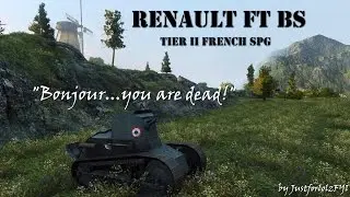 World of Tanks - RENAULT FT BS Review & Gameplay
