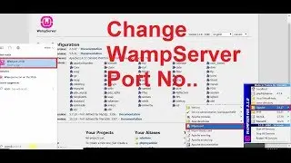 How to change Port Number of WAMP or apache | Unable to connect to Localhost, MySQL, phpmyadmin |