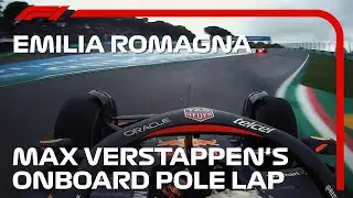 Max Verstappens Pole Lap | 2022 Emilia Romagna Grand Prix | Pirelli