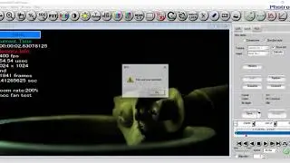 Photron AX200 MiniCam high speed camera setup introduction - part 2 software setup