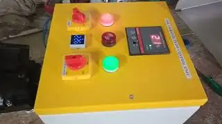 linear vibrator feeder with flow controller panel Box