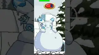 Tribal Hunter Snow Rabbit Inflation Snowman 