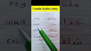 Arabic lesson for beginners 