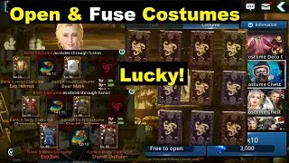 Darkness Rises Opening & Fusing Costumes - Lucky!